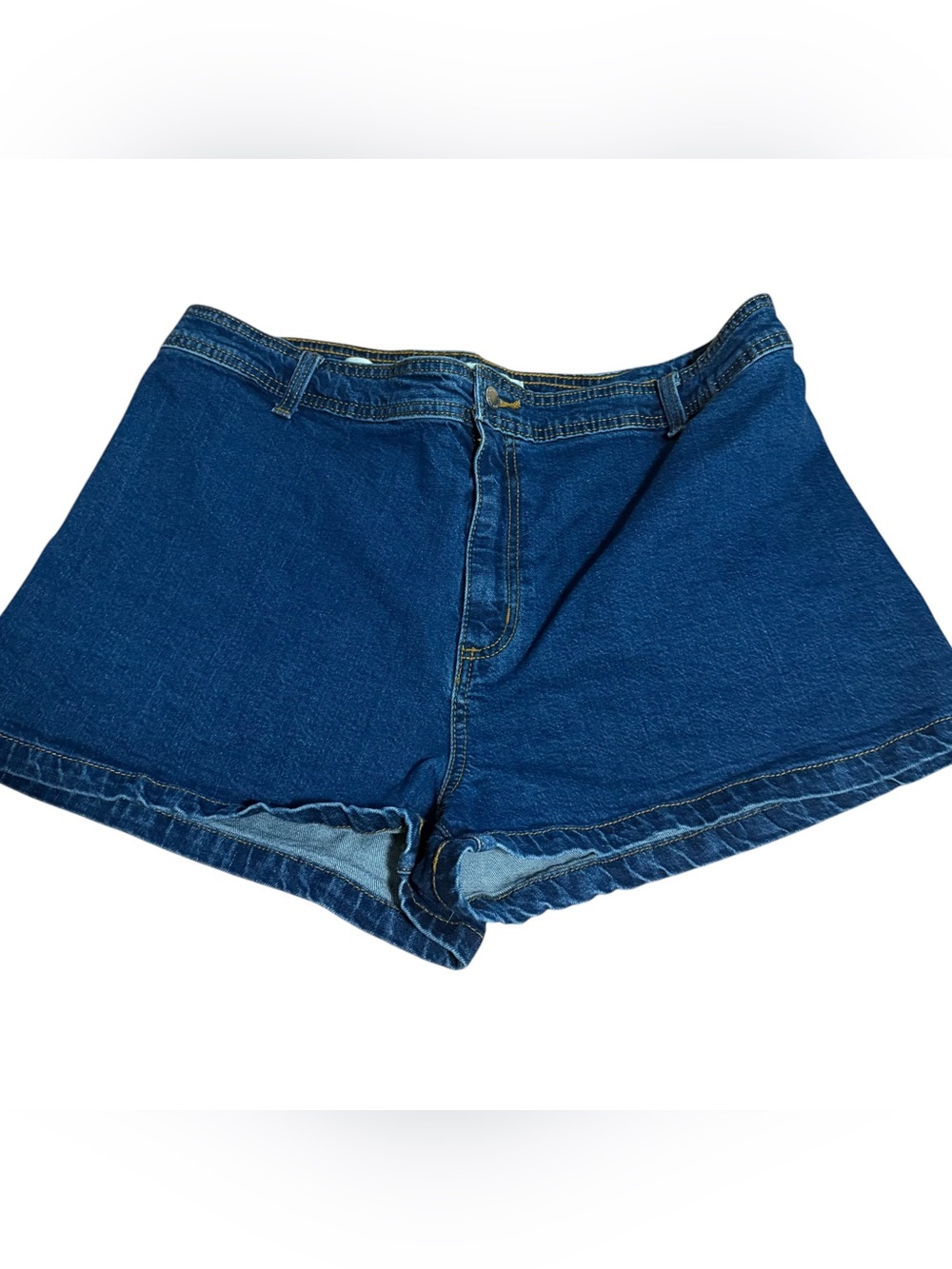 Universal Thread ~ Sailor Shorts ~ Dark Blue Denim ~ High-Rise ~ New w/out Tags